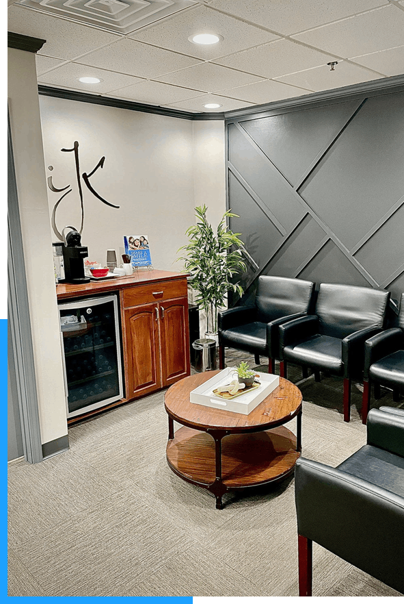 Krusich Dental waiting room